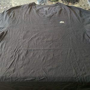 LACOSTE Short Sleeve V-Neck T-Shirt size 2XLB